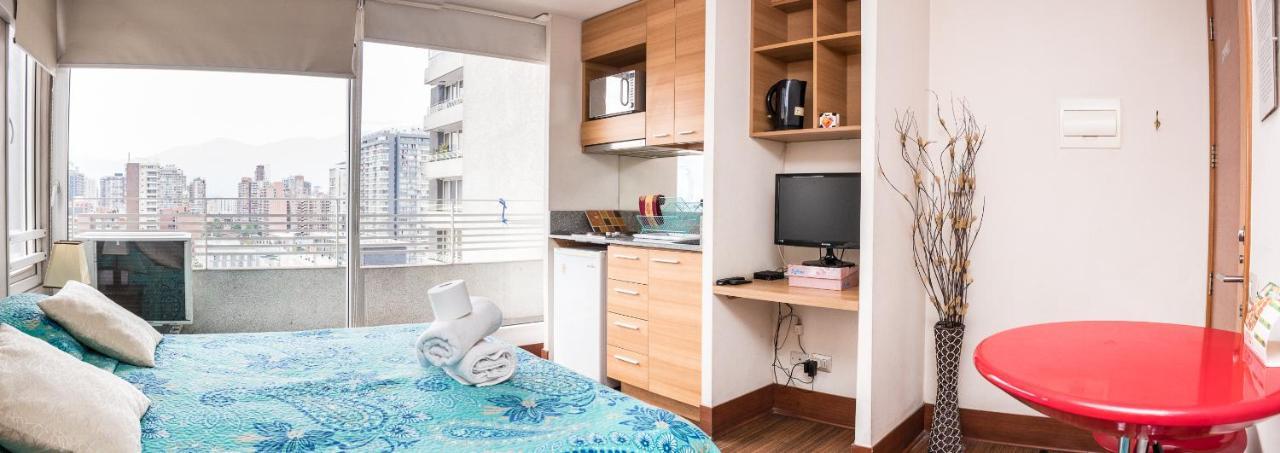 Zenteno Apartments Santiago Luaran gambar